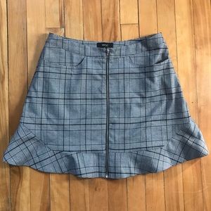 Plaid Mini Skirt